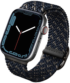 Ремешок Uniq Aspen DE (45MM-ASPDEOBLU) для Apple Watch 45 / 44 / 42 mm (Obsidian Blue) купить в интернет-магазине icover