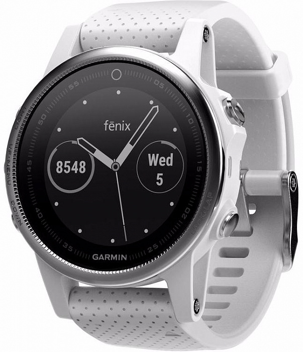 Garmin Fenix 5S 010 01685 00 Carrara White White GPS iCover