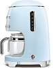 Капельная кофемашина Smeg DCF02PBEU (Pastel Blue) купить в интернет-магазине icover