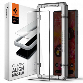 Защитное стекло Spigen Glas.tR AlignMaster FC (AGL04165) для Google Pixel 6 (Black) купить в интернет-магазине icover