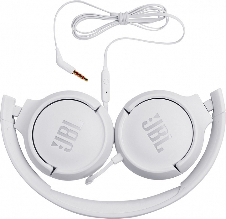 Наушники с микрофоном JBL Tune 500 (White) купить в интернет-магазине icover