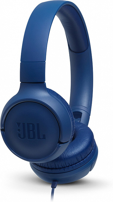 Наушники с микрофоном JBL Tune 500 (Blue) купить в интернет-магазине icover