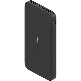 Внешний аккумулятор Xiaomi Redmi Power Bank (PB100LZM) 10000mAh VXN4305GL (Black) купить в интернет-магазине icover