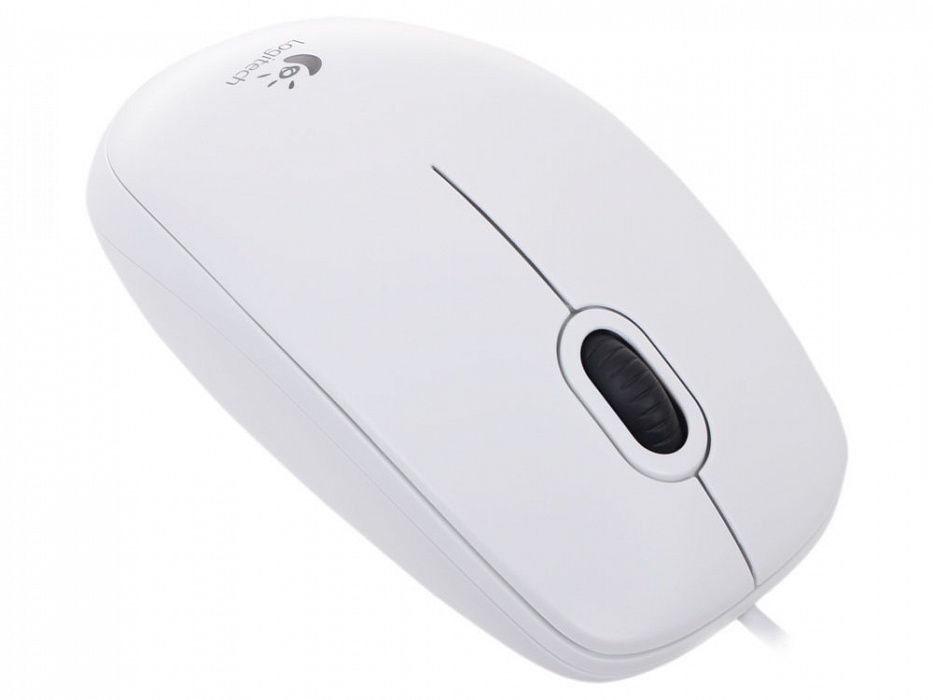 Проводная мышь Logitech B100 USB 910-003360 (White) купить в интернет-магазине icover