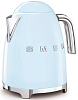 Электрический чайник Smeg KLF03PBEU (Pastel Blue) купить в интернет-магазине icover