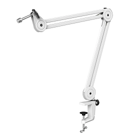 Микрофонная стойка Fifine Boom Arm BM63 (White) купить в интернет-магазине icover