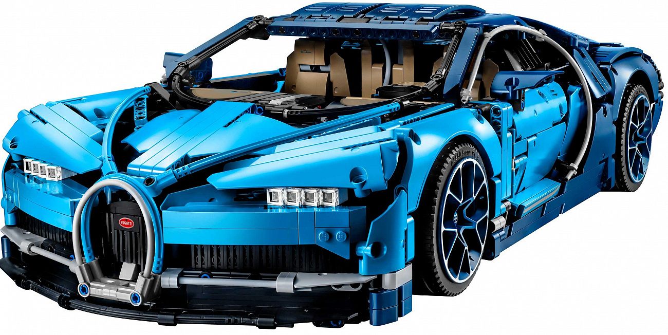 Lego Technic Bugatti Chiron 42083 Blue iCover