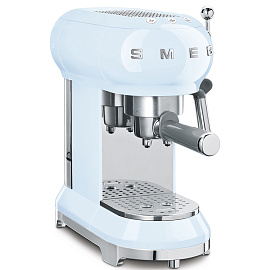 Кофемашина-эспрессо Smeg ECF01PBEU (Pastel blue) купить в интернет-магазине icover