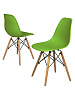 Комплект стульев RIDBERG DSW EAMES 4 шт. (Green) купить в интернет-магазине icover