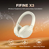 Беспроводные Bluetooth наушники Fifine X3 wireless (White) купить в интернет-магазине icover