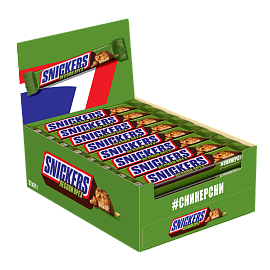 Шоколадный батончик Snickers Лесной орех (32х81г) купить в интернет-магазине icover