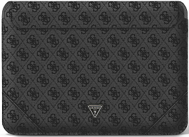 Чехол Guess 4G Sleeve with Triangle metal logo (GUCS14P4TK) для ноутбуков 14" (Black) купить в интернет-магазине icover