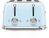 Тостер Smeg (TSF03PBEU) на 4 ломтика (Pastel Blue) купить в интернет-магазине icover