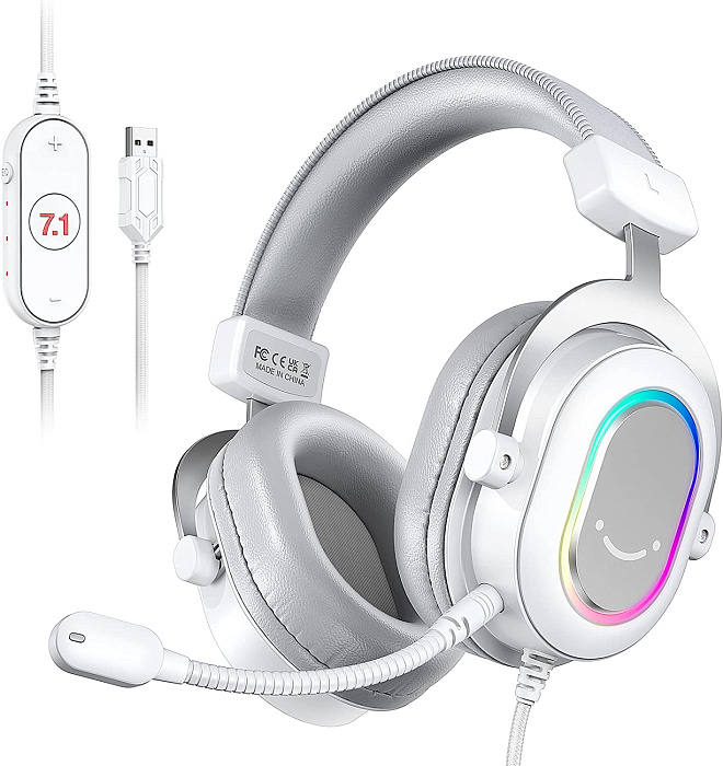 Игровые наушники Fifine H6 Gaming Headsets (White) купить в интернет-магазине icover