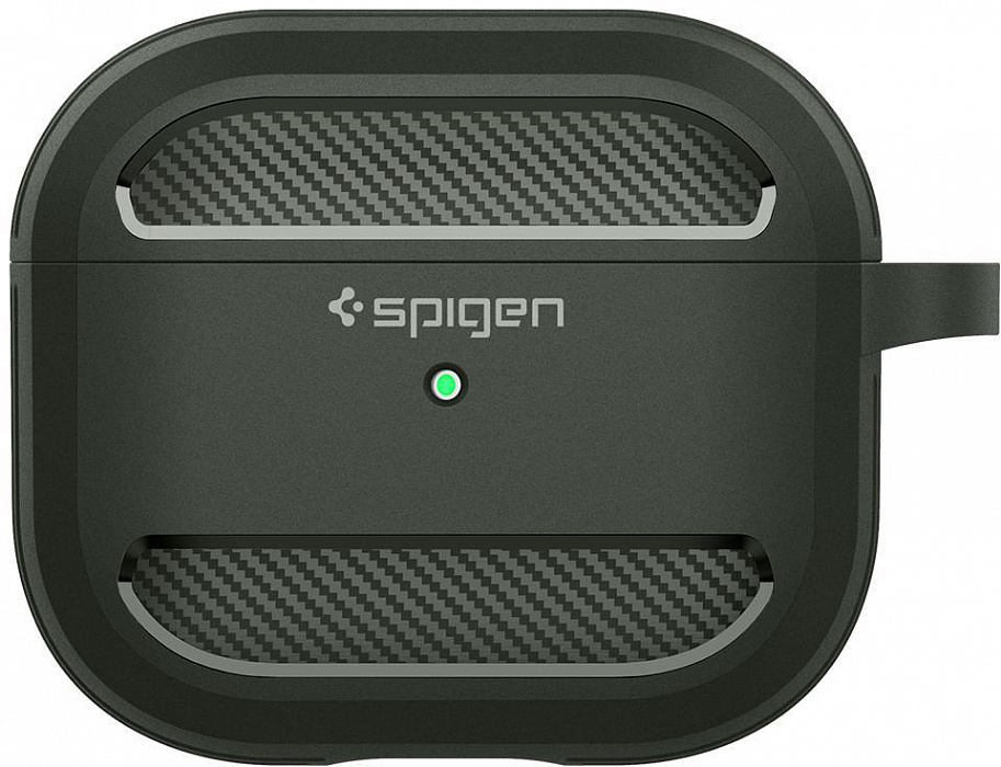 Чехол Spigen Rugged Armor (ASD01979) для AirPods 3 (Green) купить в интернет-магазине icover