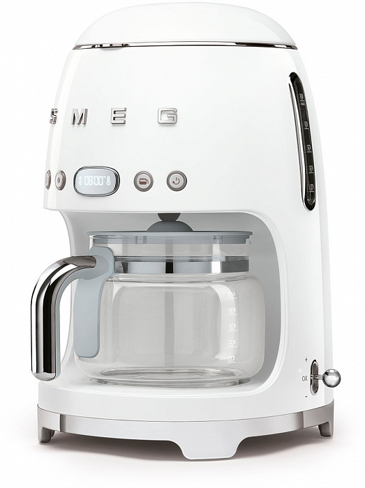 Капельная кофемашина Smeg DCF02WHEU (White) купить в интернет-магазине icover