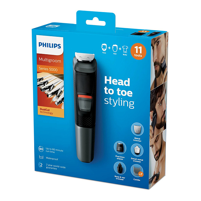 Мультитриммер Philips Series 5000 MG5730/33 (Black) купить в интернет-магазине icover