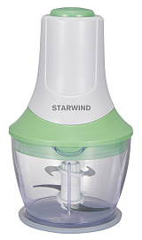 Измельчитель электрический Starwind SCP1010 0.36л. 250Вт (White/Green) купить в интернет-магазине icover