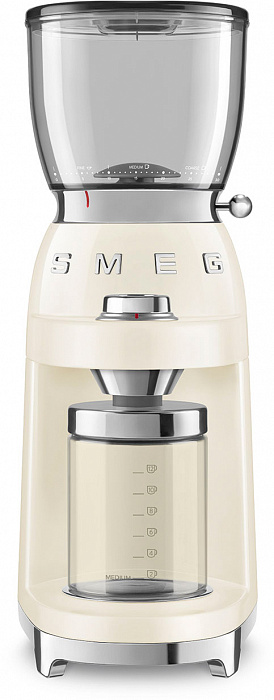 Кофемолка Smeg CGF01CREU (Cream) купить в интернет-магазине icover