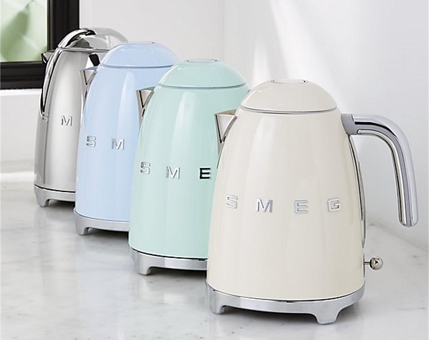 Электрический чайник Smeg KLF03SSEU (Steel) купить в интернет-магазине icover