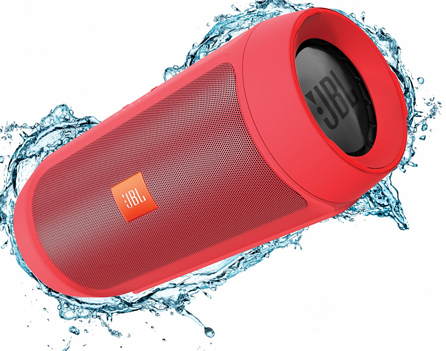 Портативная колонка JBL Charge 2+ (Plus) красная купить в интернет-магазине icover