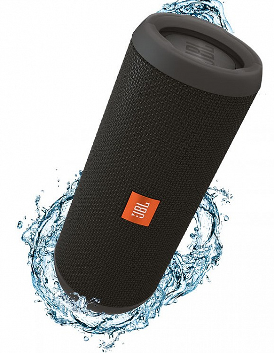 Портативная акустика JBL Flip 3 черная купить в интернет-магазине icover