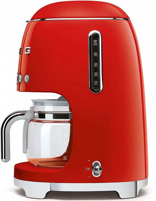 Капельная кофемашина Smeg DCF02RDEU (Red) купить в интернет-магазине icover