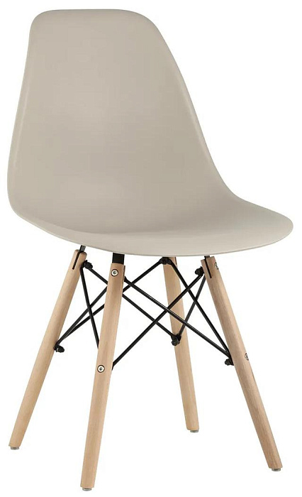 Комплект стульев RIDBERG DSW EAMES 3 шт. (Beige) купить в интернет-магазине icover