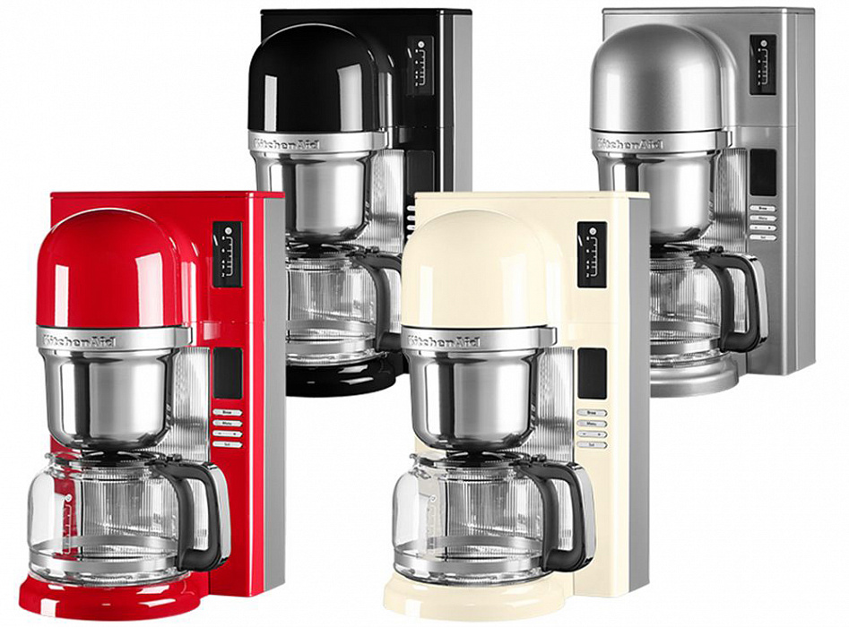 Кофеварка KitchenAid Pour Over Brewer 5KCM0802EER (Red) купить в интернет-магазине icover