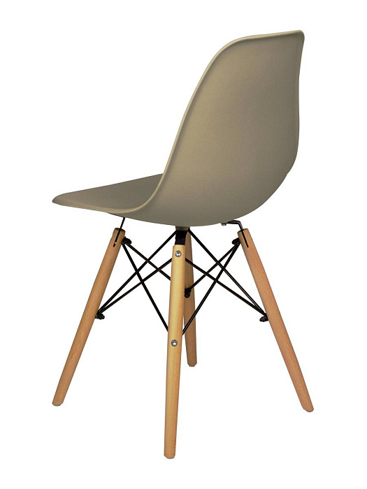 Комплект стульев RIDBERG DSW EAMES 4 шт. (Beige) купить в интернет-магазине icover