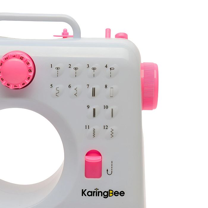 Швейная машина KaringBee FHSM-505 (White/Pink) купить в интернет-магазине icover