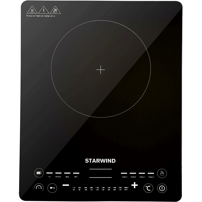 Плита индукционная Starwind STI-1001 (Black) купить в интернет-магазине icover