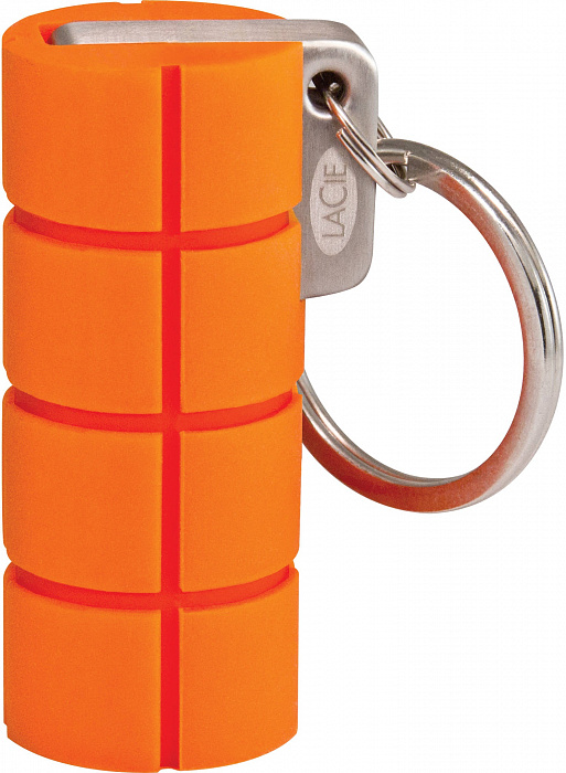 Защищенный флеш-накопитель LaCie Rugged Key 32Gb, USB 3.0 9000147 (Orange) купить в интернет-магазине icover