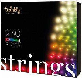 Smart-гирлянда Twinkly Strings Special Edition RGBW 250 (TWS250SPP-BEU) купить в интернет-магазине icover