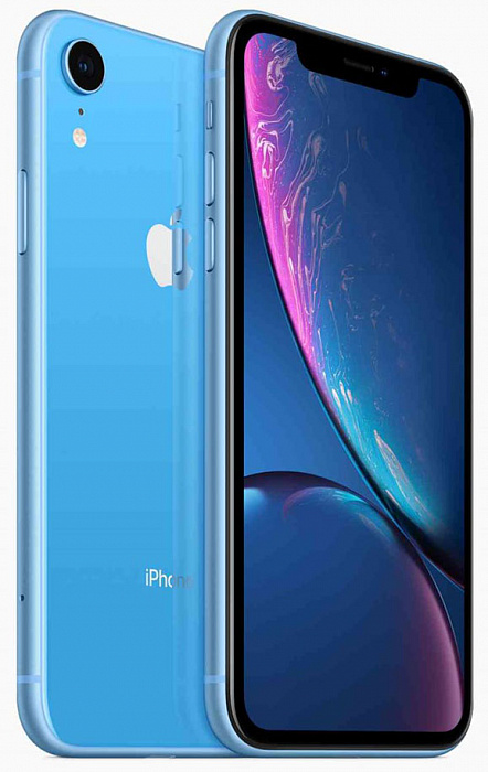 Смартфон Apple iPhone XR 128Gb MRYH2RU/A (Blue) купить в интернет-магазине icover