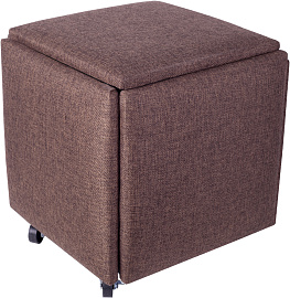 Пуф-трансформер Ridberg MULTI BOX Wool (Brown) купить в интернет-магазине icover