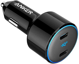 Автомобильная зарядка Anker PowerDrive+ III Duo Origin A2725H11 (Black) купить в интернет-магазине icover