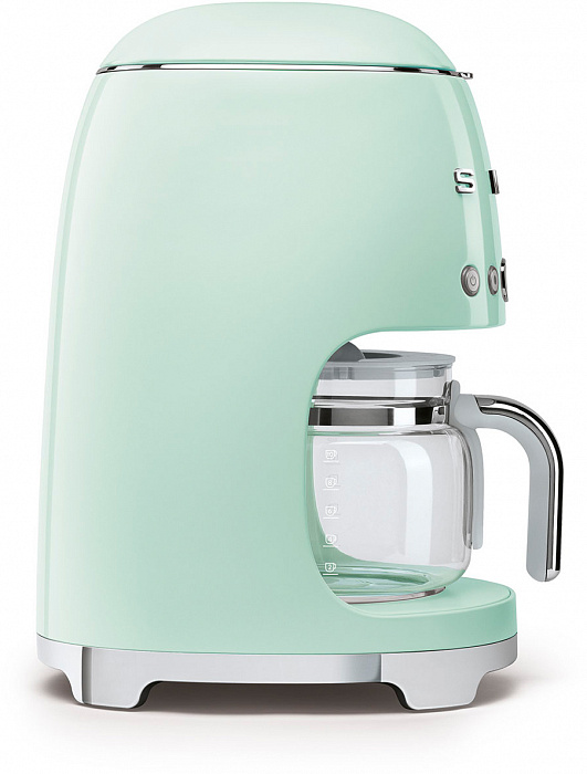 Капельная кофемашина Smeg DCF02PGEU (Pastel Green) купить в интернет-магазине icover