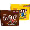 Драже M&M's с арахисом и молочным шоколадом, 360 г х 2 шт. + Драже M&M's c молочным шоколадом, 360 г х 2 шт. купить в интернет-магазине icover