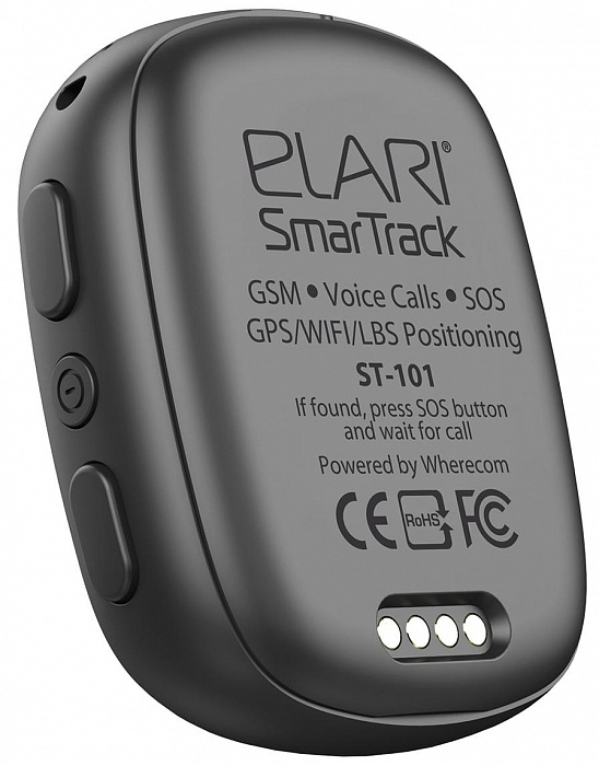 Elari SmarTrack - компактный трекер с GPS/LBS/Wi-Fi (Black) купить в интернет-магазине icover