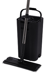 Швабра и ведро с отжимом Ridberg Scrape Mop Grand (Black) купить в интернет-магазине icover