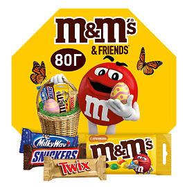 Набор подарочный M&M's 2024 Восьмиугольник (80г) купить в интернет-магазине icover