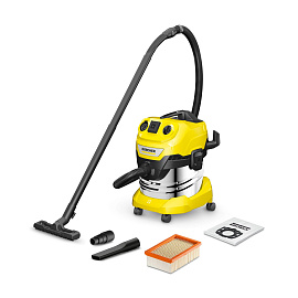 Хозяйственный пылесос Karcher WD 4 P S V-20/5/22 (1.628-290.0) купить в интернет-магазине icover