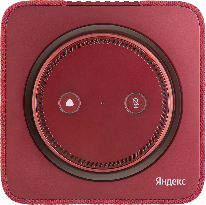 Умная колонка Яндекс.Станция Макс с Zigbee (Red) купить в интернет-магазине icover