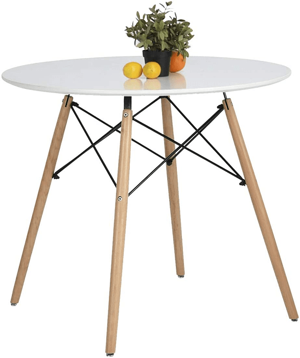 Стол обеденный RIDBERG DSW EAMES 70x75 см (White) купить в интернет-магазине icover