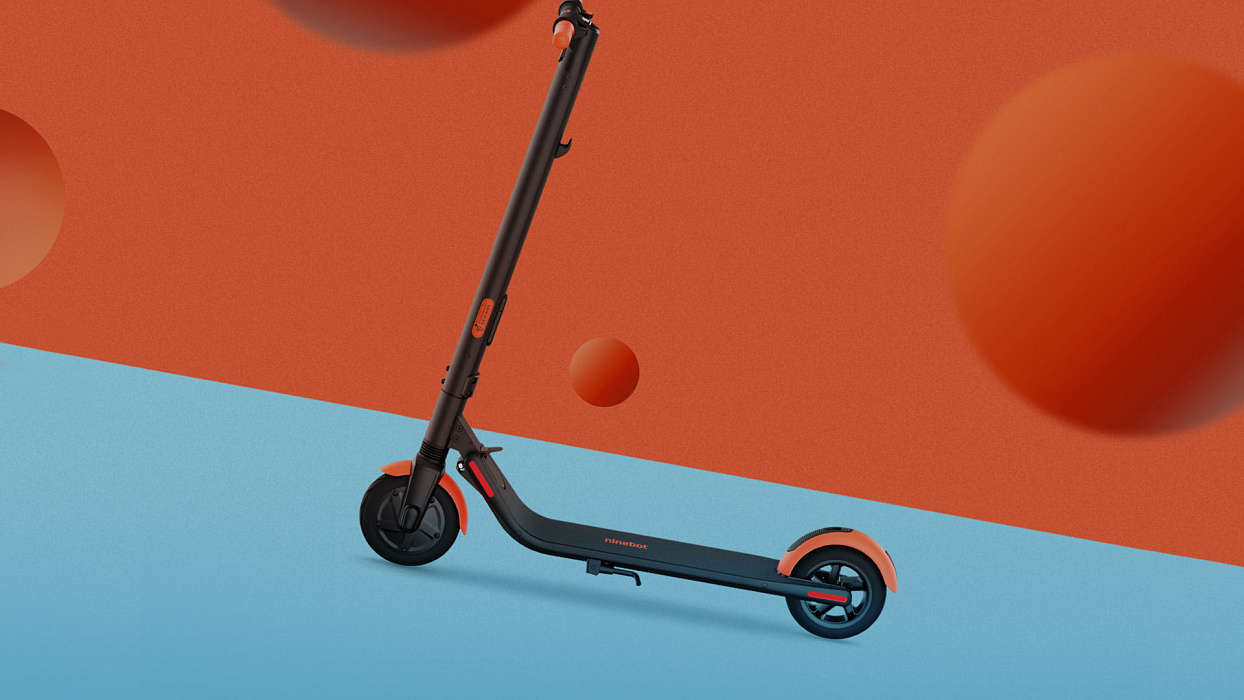 Электросамокат Xiaomi Ninebot KickScooter ES1L (Black) купить в интернет-магазине icover