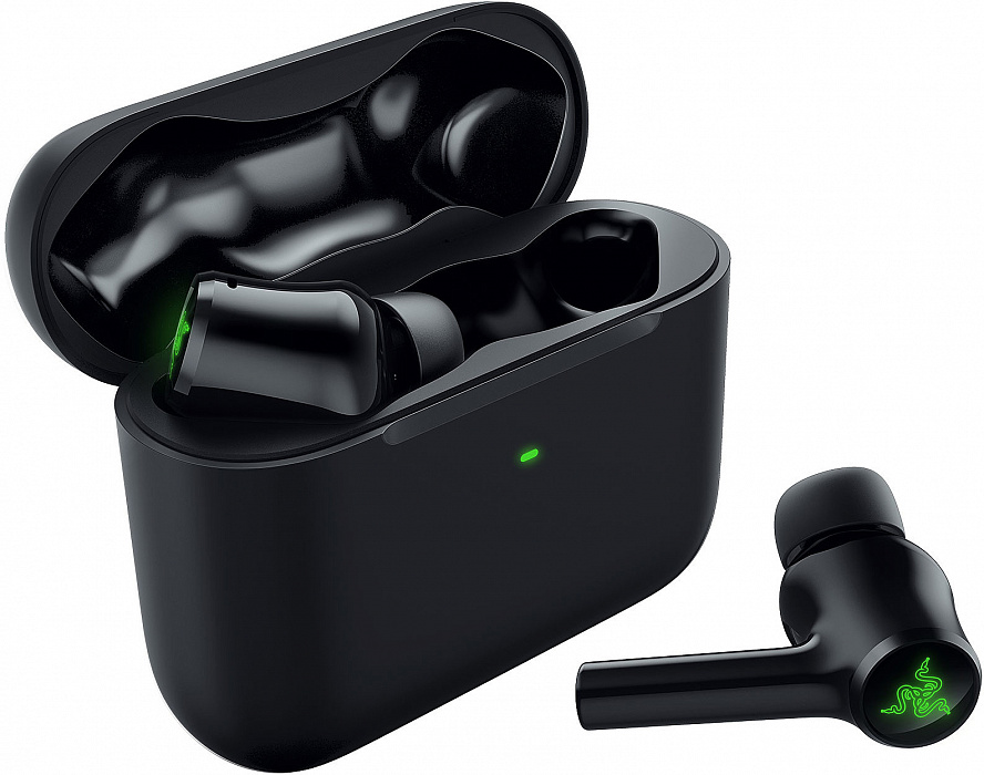 Беспроводные наушники Razer Hammerhead True Wireless 2021 RZ12-03820100-R3G1 (Black) купить в интернет-магазине icover