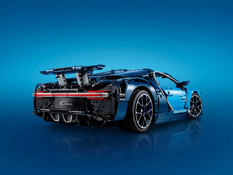 Конструктор Lego Technic Bugatti Chiron 42083 (Blue) купить в интернет-магазине icover