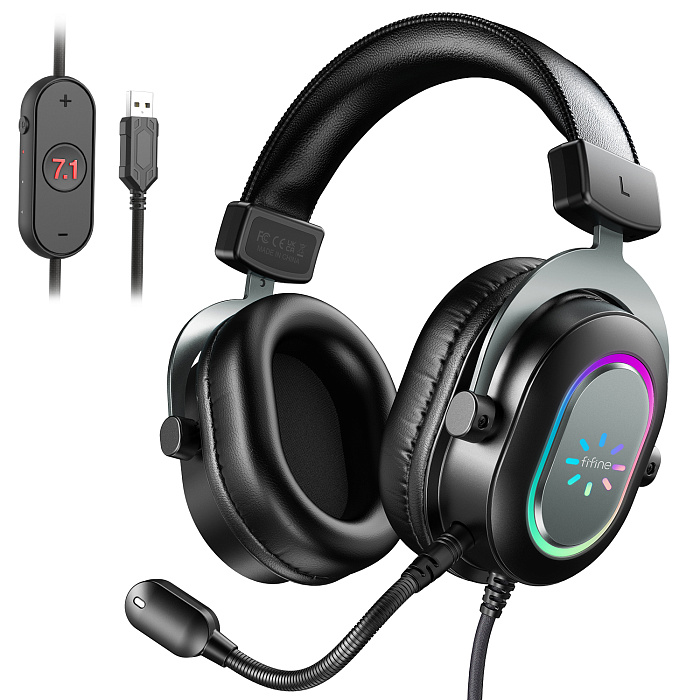 Игровые наушники Fifine H6 Gaming Headsets (Graphite) купить в интернет-магазине icover