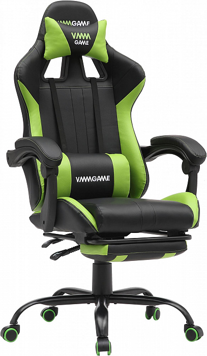 Игровое кресло VMMGAME THRONE (Black/Light Green) купить в интернет-магазине icover